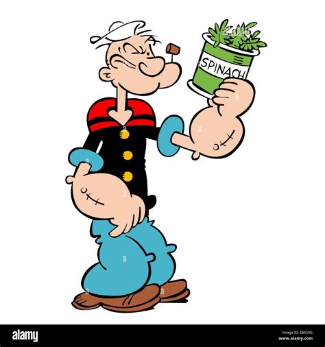 Popeye Cartoon High Resolution Stock Photography and Images - Alamy