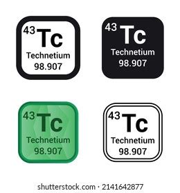 Technetium Chemical Element Periodic Table Stock Vector (Royalty Free) 2141642877 | Shutterstock