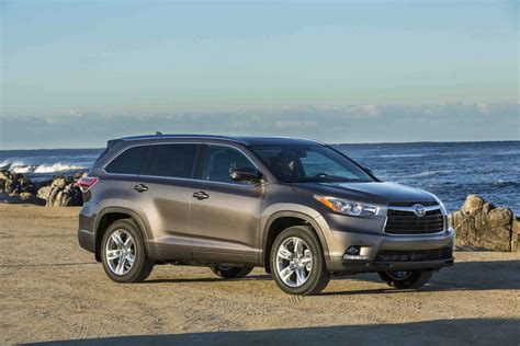 This undated photo provided by Toyota shows a 2016 Toyota Highlander ...