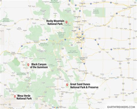 Map Colorado National Parks – Get Map Update