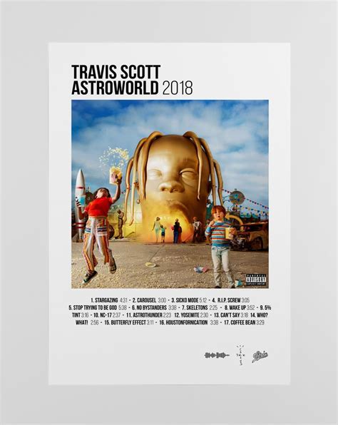 Astroworld Album Poster Print Album Cover Poster Music | Etsy | Poster prints, Graphic poster ...