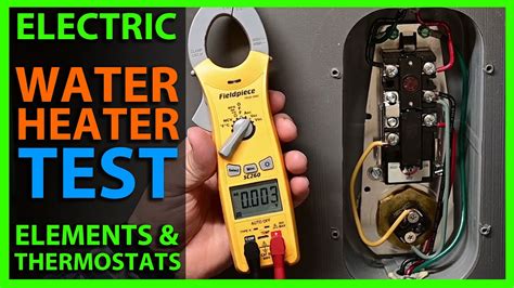 Electric Hot Water Heater Thermostat Settings at thomasslarao blog