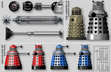 Dalek Plans & Concept Art - The Daleks - The Doctor Who Site