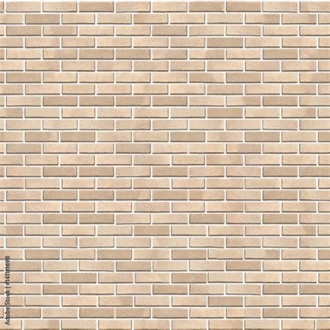 Seamless texture wall light yellow brick decorative Stock Photo | Adobe Stock