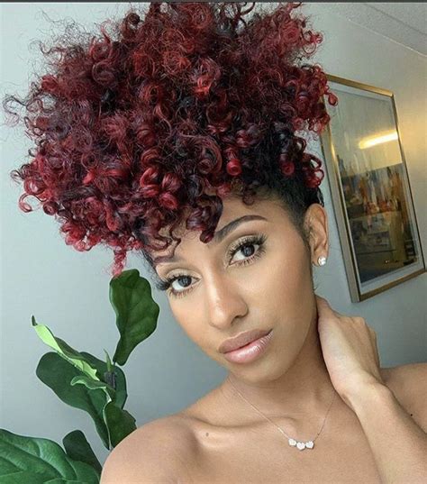 Pin by Curls4lyfe on Red Hottt | Pineapple hairstyle, Protective styles, Hair