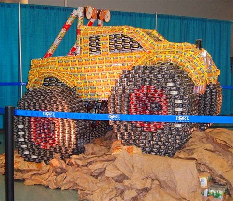 Simply Creative: Canned Food Sculptures of Canstruction