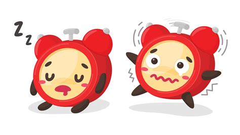 Cartoon alarm clock set 1121183 Vector Art at Vecteezy