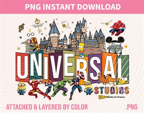 Universal Studios 2023 Png Universal Shirt Universal Studios - Etsy