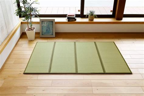 MIINA Japanese Traditional Tatami Mattress, Igusa (Rush Grass) Floor Mat, Futon, 39"x 78"(Twin ...