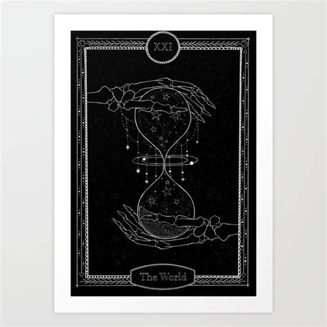 The World Tarot Art Print by Jamiee Peterson | Society6