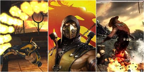 Mortal Kombat: Scorpion's 10 Best Special Moves, Ranked