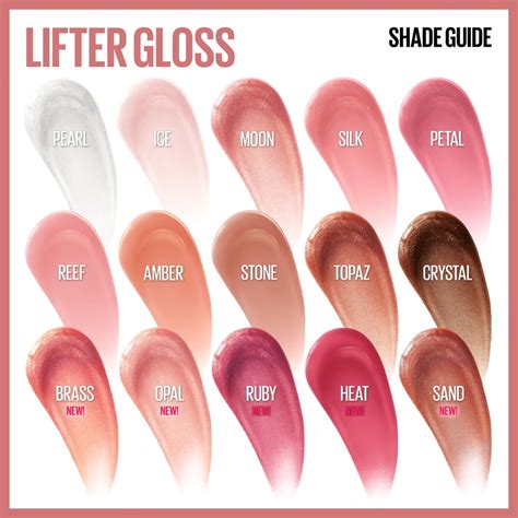 Maybelline Lifter Gloss, Hydrating Lip Gloss With Hyaluronic Acid, High ...