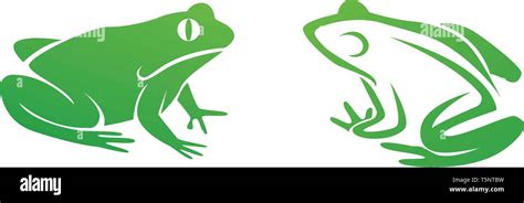 frog logo vector Stock Vector Image & Art - Alamy