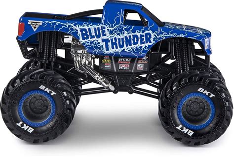 Monster Jam Blue Thunder Truck True Metal 1:24