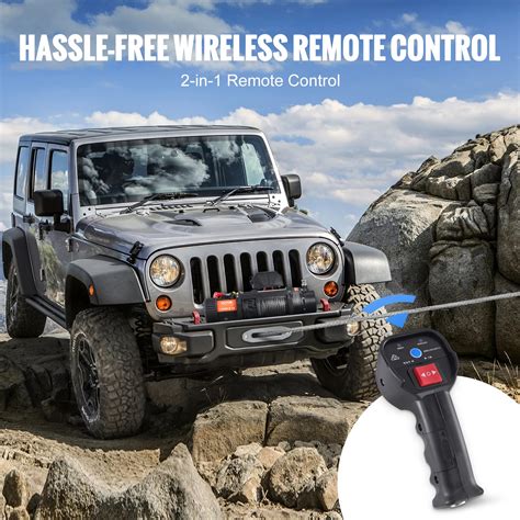 Electric Winch With Remote Control