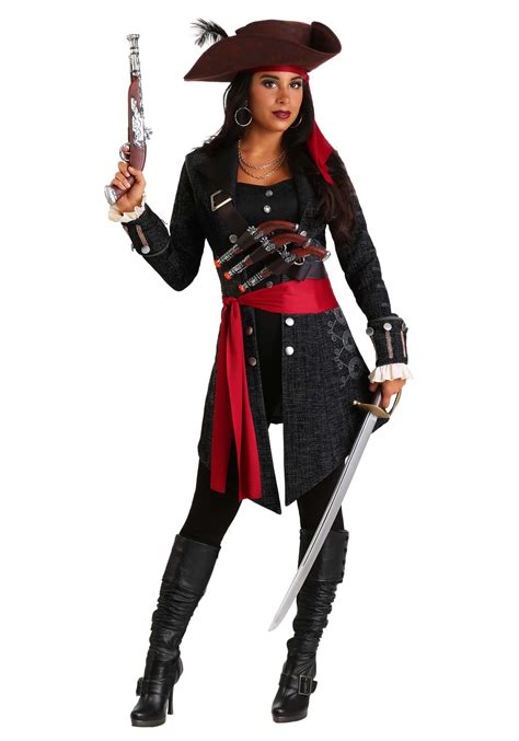 Women's Fearless Pirate Costume - $79.99