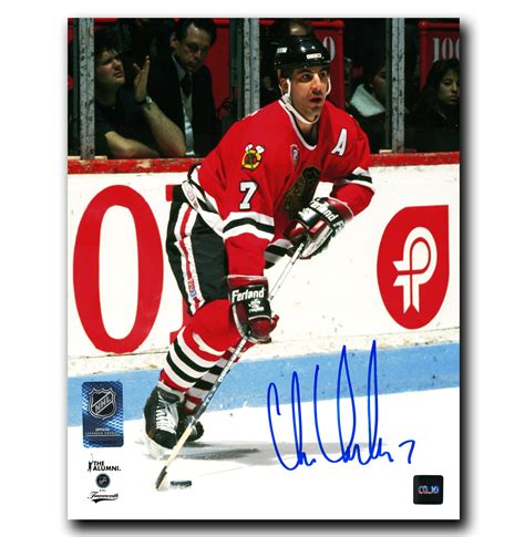 Chris Chelios Chicago Blackhawks Autographed 8x10 Photo | CoJo Sport Collectables Inc. | Reviews ...