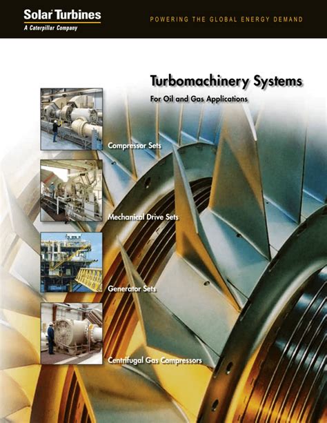 Turbomachinery Systems for Oil and Gas Applications