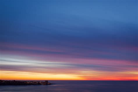 Body of sea, Sky, Sunset, City HD wallpaper | Wallpaper Flare