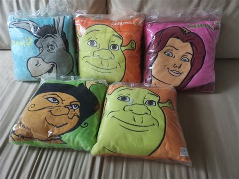 Burger King Shrek 2 collectors cushions, Hobbies & Toys, Toys & Games ...