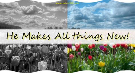 God Makes All Things New - Zeteo 3:16