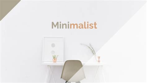 Minimalist Powerpoint Templates - 4 Presentation