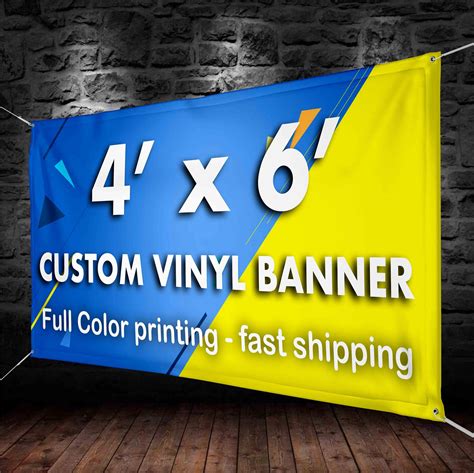 Custom Vinyl Banner Vinyl Banner Printing Full Color Vinyl | Etsy