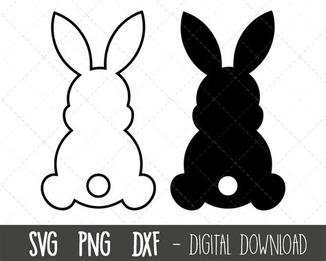 Easter Bunny SVG Bunny Svg Easter Svg Rabbit Svg Bunny - Etsy