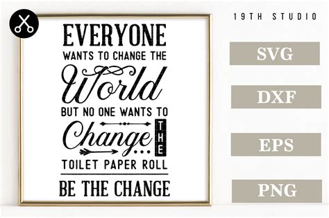 Funny Bathroom Signs SVG Bundle | M32 By 19TH STUDIO | TheHungryJPEG