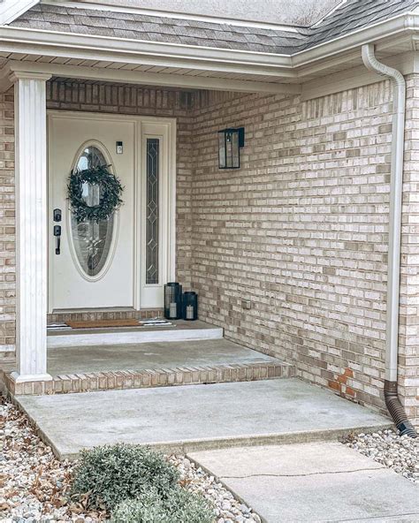 Beautiful Brick Small Front Porch Ideas - Soul & Lane