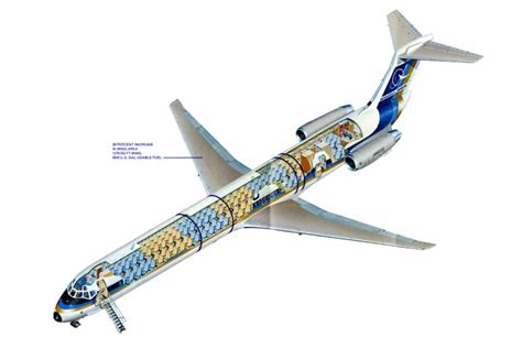 Aircraft Cutaway Drawings in High quality