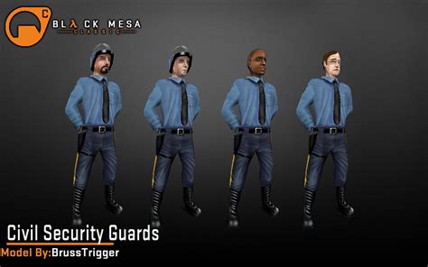 Black Mesa: Classic - Security Guards Part 2 image - ModDB