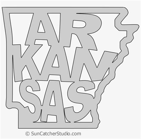 Arkansas Outline Vector at Vectorified.com | Collection of Arkansas ...