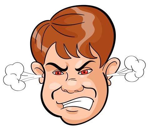 Mad Cartoon Face Clipart | Free download on ClipArtMag