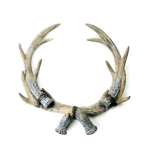 Contemporary Elk Antlers Wall Hanger Wall Art - Walplus - Touch of Modern