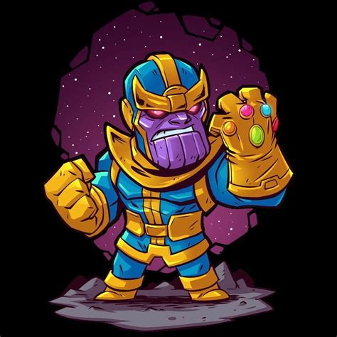 Cartoon thanos | Art sketches, Cartoon, Marvel heroes