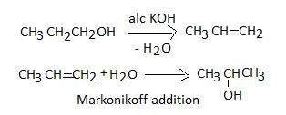 Convert propan-1-ol to propan-2-ol - Chemistry - Alcohols Phenols and Ethers - 9579653 ...