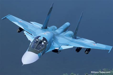 Sukhoi Su-34 Fullback Long-Range Interdictor | Military-Today.com