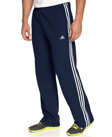 Lyst - Adidas 3 Stripe Track Pants in Blue for Men