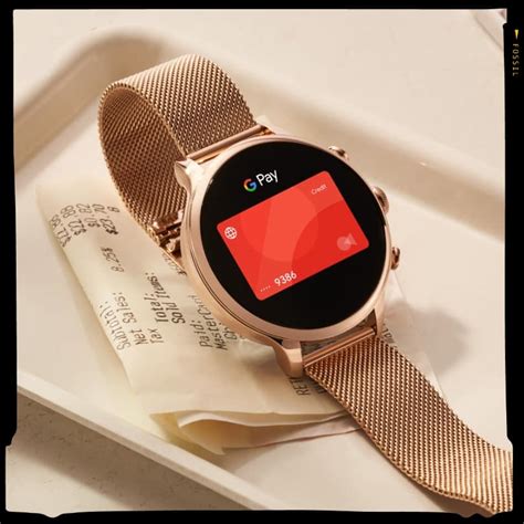 Fossil Gen Smartwatch Rose Gold-Tone Stainless Steel Mesh, 48% OFF