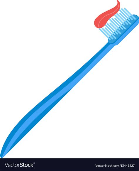 Toothbrush Royalty Free Vector Image - VectorStock