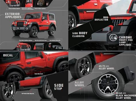 2020 Mahindra Thar Accessories Officially Unveiled – Details Inside