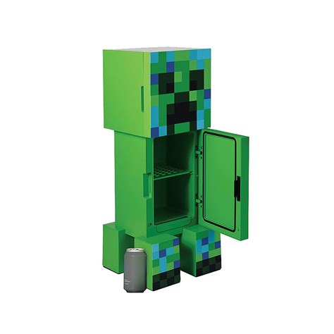 Minecraft | Charged Creeper 8.0L 25' Cooler/Mini Fridge | Multi Format And Universal ...