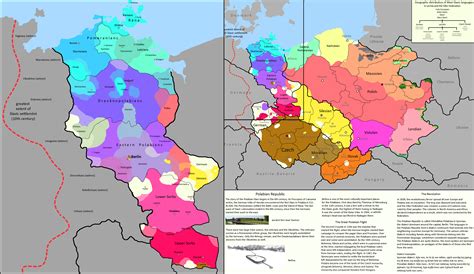 Etnographic map of the Polabian Republic : r/imaginarymaps