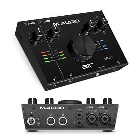 Buy M-Audio AIR 192x6 USB C MIDI Audio Interface for , Podcasting, Streaming, Studio Quality ...