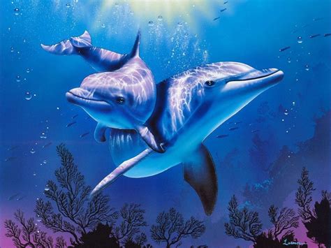 Free 3D Dolphin Wallpaper - WallpaperSafari