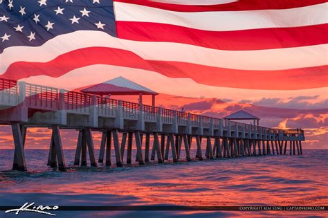 Memorial Day Juno Beach Pier Sunrise May 2018 | HDR Photography by ...