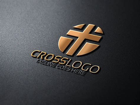 Cross Logo | Cross logo, Custom logo design, Logo design