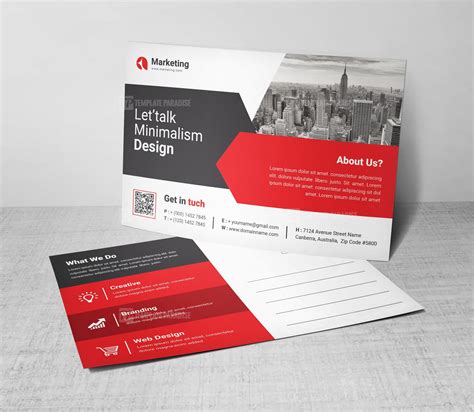 PSD Postcard Design Templates - Template Paradise | Graphic Templates Store