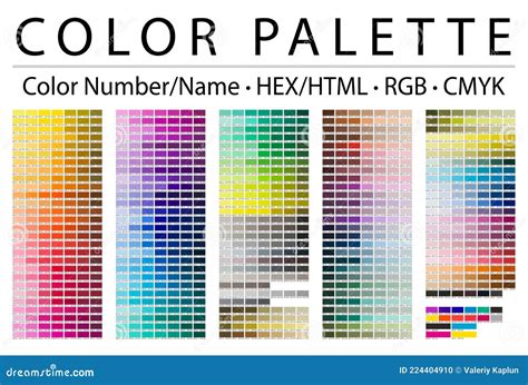 Cmyk Printable Color Chart - prntbl.concejomunicipaldechinu.gov.co